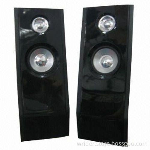2.0 Computer Multimedia Speakers with 3W x 2 RMS Satellite Output Power and ≥75dB Subwoofer
